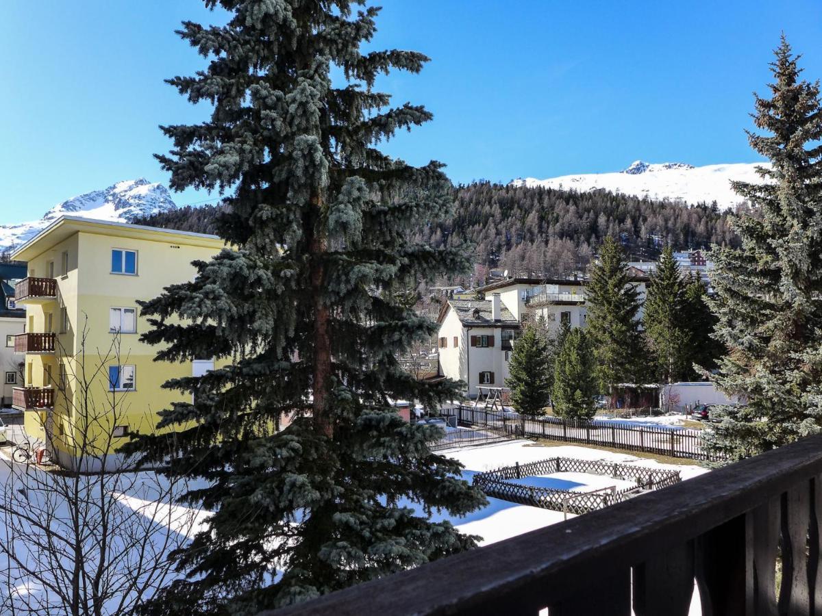 Apartment Chesa La Soliva St Moritz Exterior foto